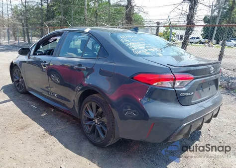 2025 Toyota Corolla Se from USA, damaged, VIN 5YFS4MCE8SP224511